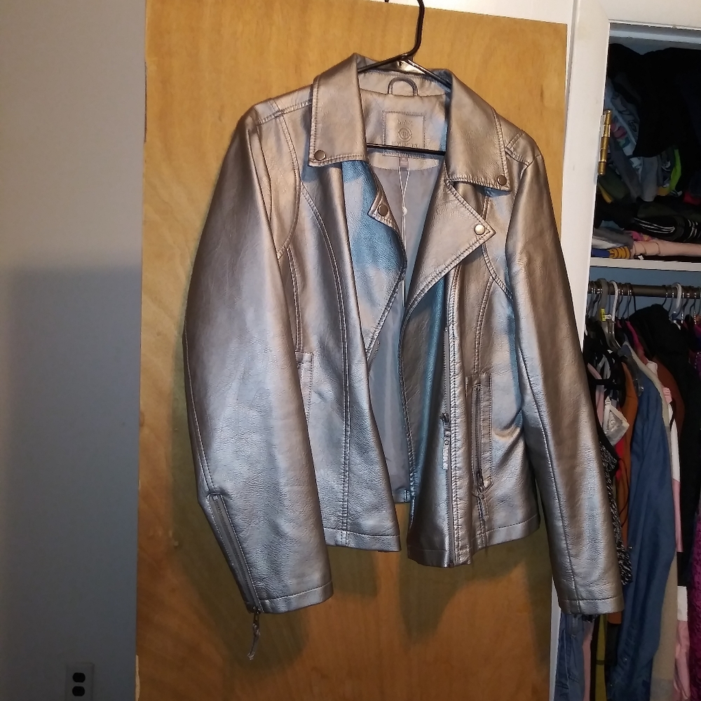 Sliver moto jacket